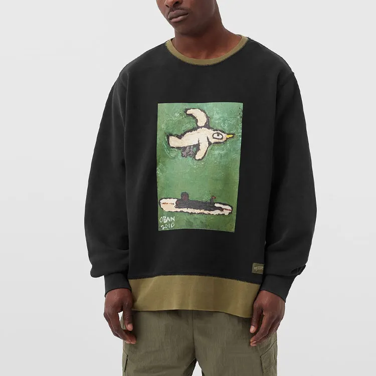 Vans NIGEL CABOURN Sweatshirts Unisex Black-2