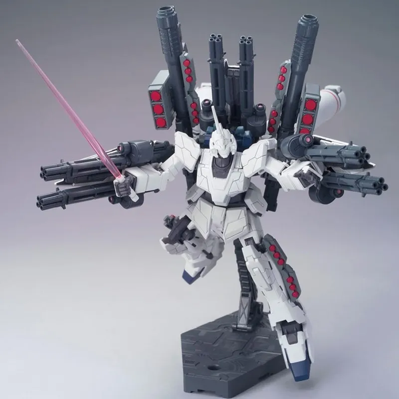 BANDAI Unicorn Gundam Unit 01 HGUC 1/144 Mobile Suit Gundam Unicorn Full Armed Unicorn Gundam Unicorn Mode Model Kits-1