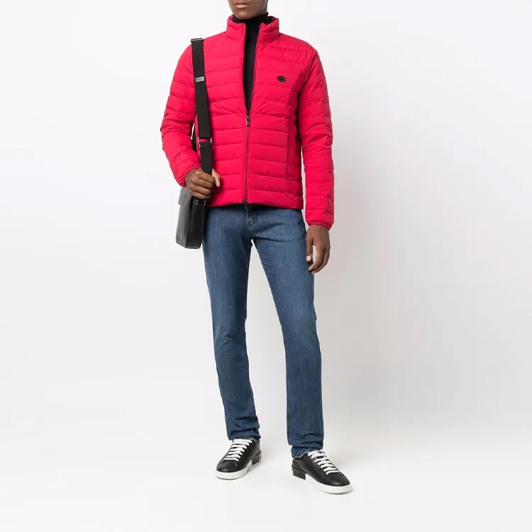 EMPORIO ARMANI Down Jacket Men's Red-1