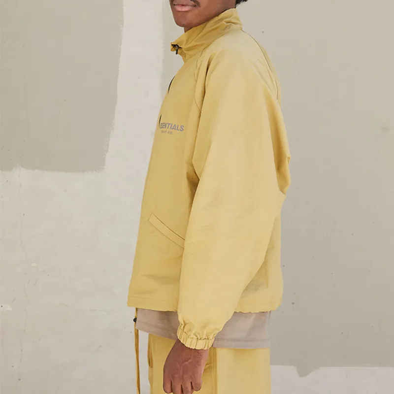 Fear Of God Essentials Half Zip Track Jacket-3