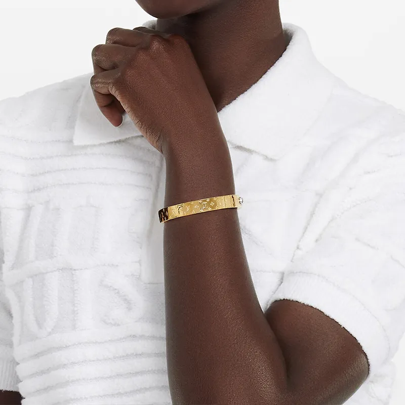 LOUIS VUITTON Nanogram Cuff-4