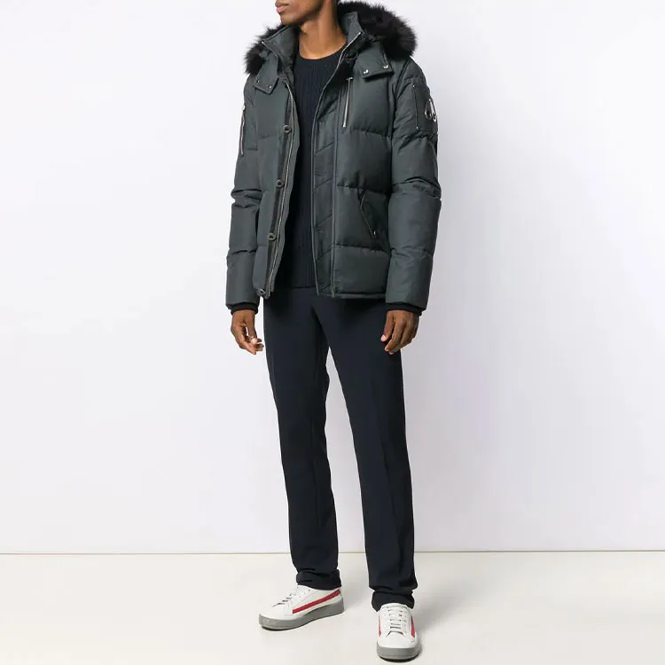Moose Knuckles Faux Fur Lined Jacket-1