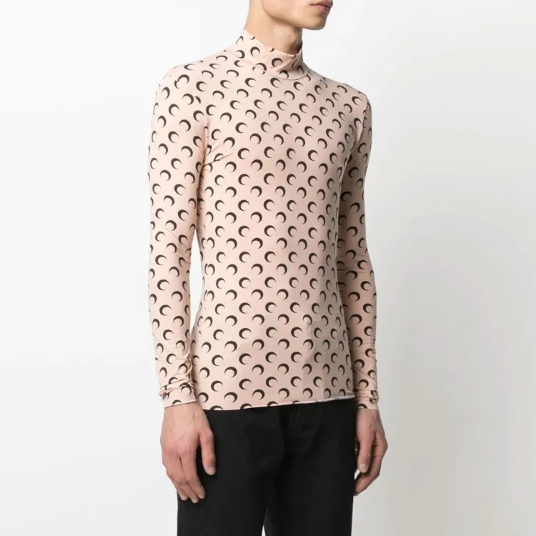 Marine Serre T Shirts Men Flesh-1