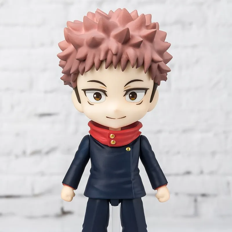 BANDAI Jujutsu Kaisen Figuarts Mini Yuji Itadori Collectible Pvc Figure-1