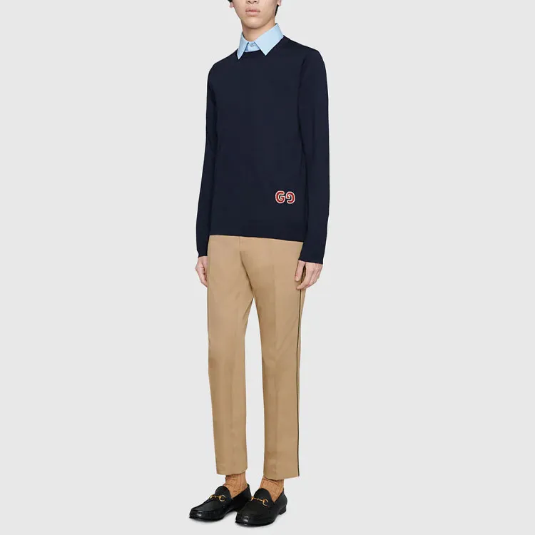 GUCCI Embroidered Gg Jumper-11
