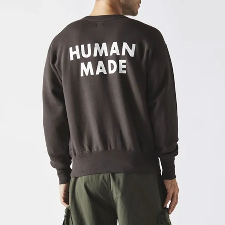 HUMAN MADE Sweatshirt Unisex Brown-2