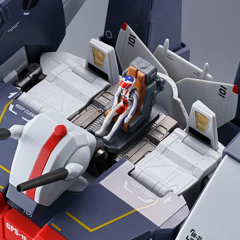 BANDAI DX Macross VF 1J Armor Valkyrie Customized For Hikaru Ichijyo Assembled Models 28cm-3