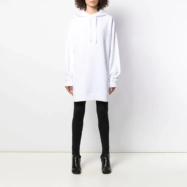 Maison Margiela Long Sleeved Dresses Women's White-1
