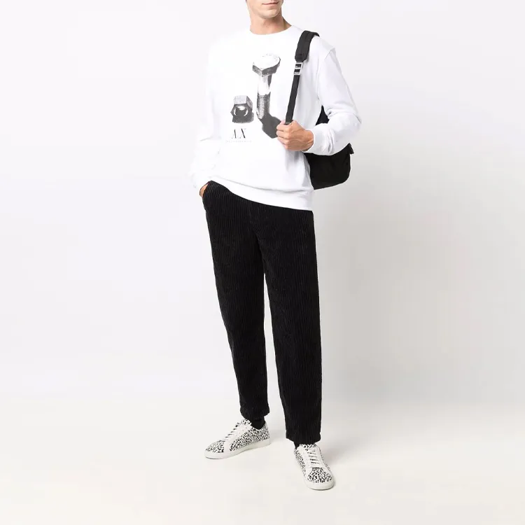 ARMANI EXCHANGE Sweatshirts Men White-1