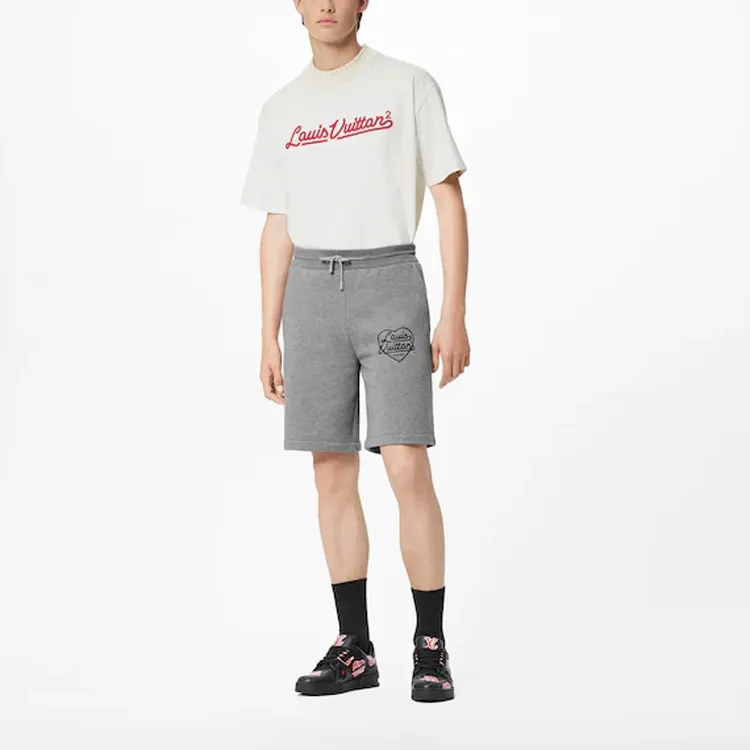 LOUIS VUITTON X Nigo Printed Heart Short-2