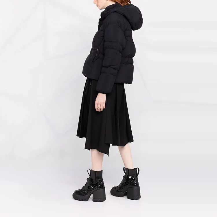 Y 3 Down Jackets Women's Black-3