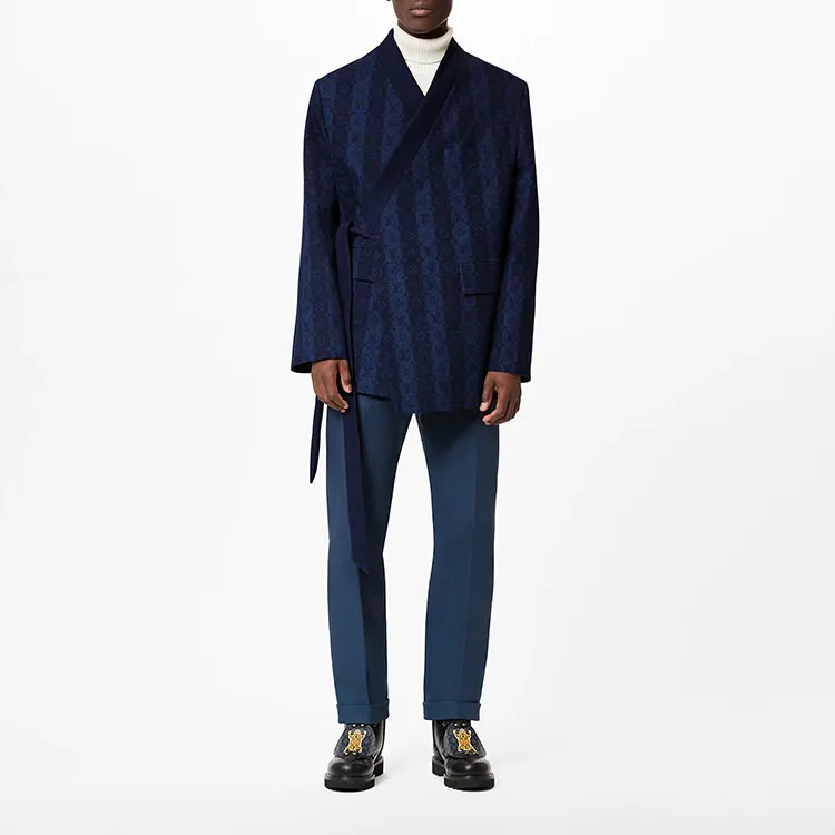 LOUIS VUITTON X Nigo Monogram Trunkstripes Kimono Jacket-1