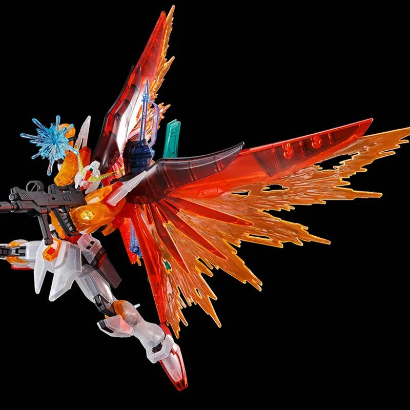 BANDAI 1 144 HGUC Mobile Suit Gundam SEED Destiny Gundam Heinrich's Custom Unit Multicolor Transparent Model Kits 13cm-2