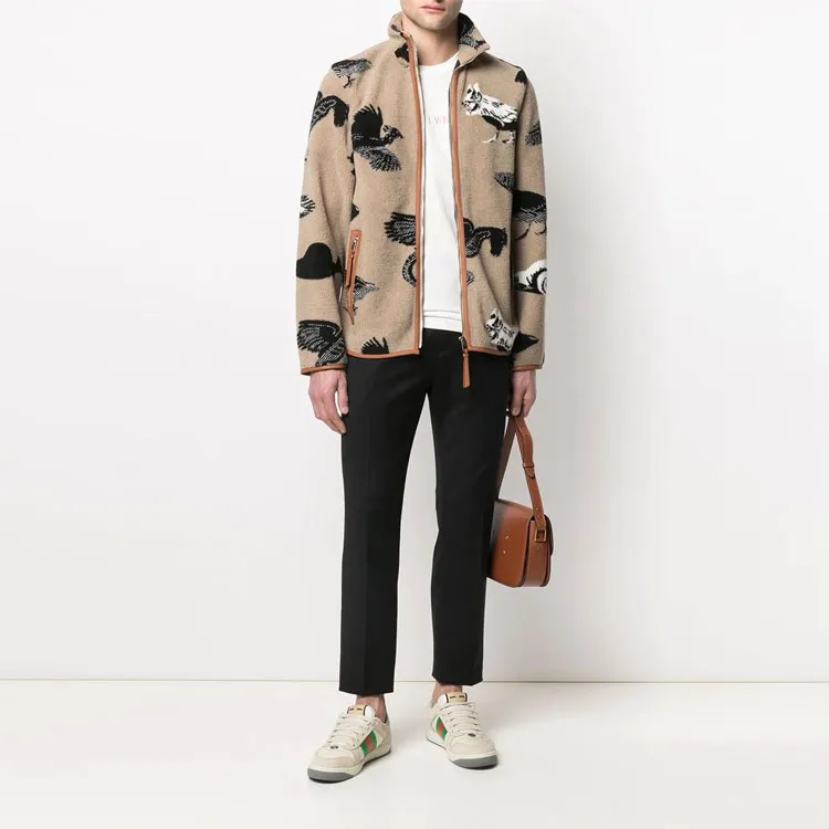 LOEWE Fleece Jacquard Jacket-3