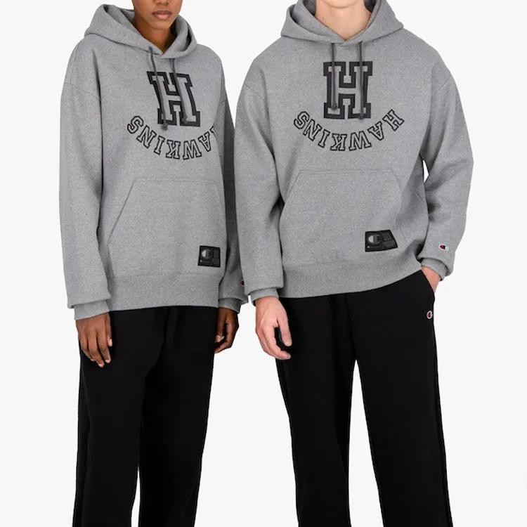 Champion X Stranger Things Sweatshirts Unisex Gray-2