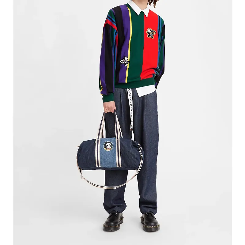 Levi’s X FELIX THE CAT™ Cotton Travel Bag Unisex Blue-3