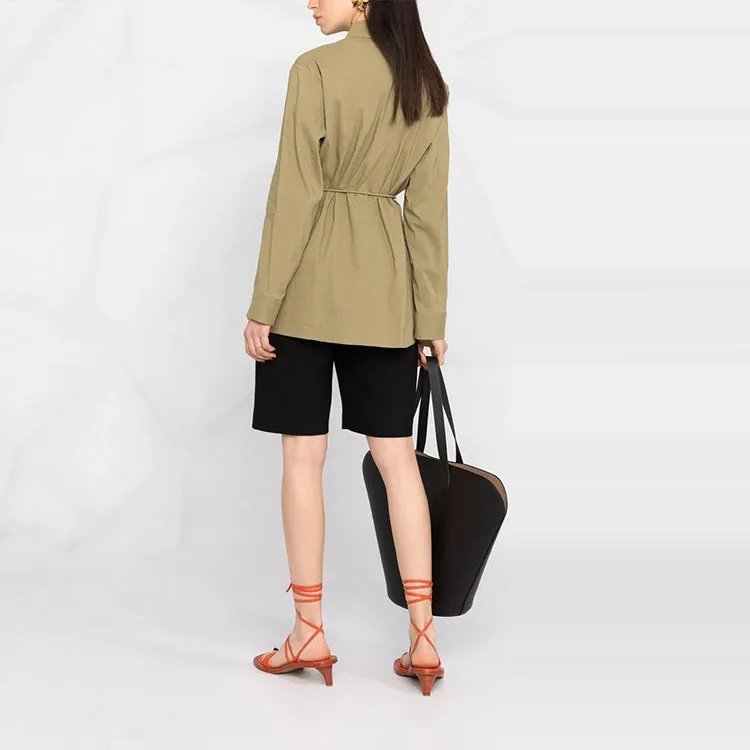 THEORY Shirts Women's Green-1