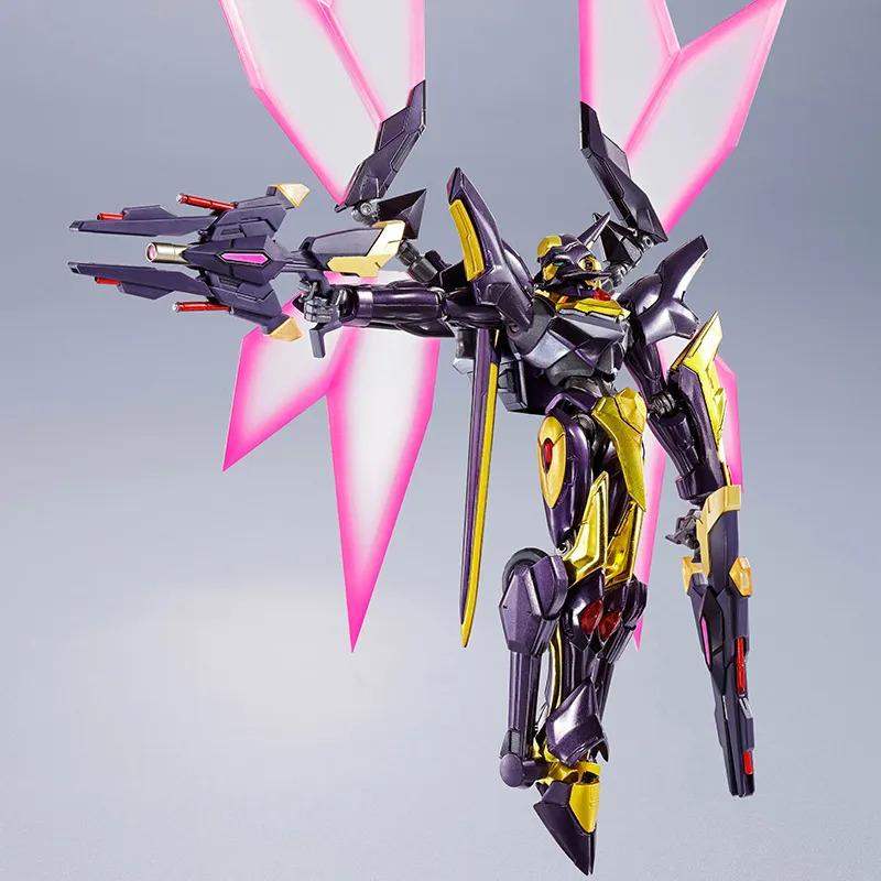 BANDAI ROBOT Soul METAL SIDE KMF Code Geass Lancelot •Alphonse Assembled Models 14.5cm-1