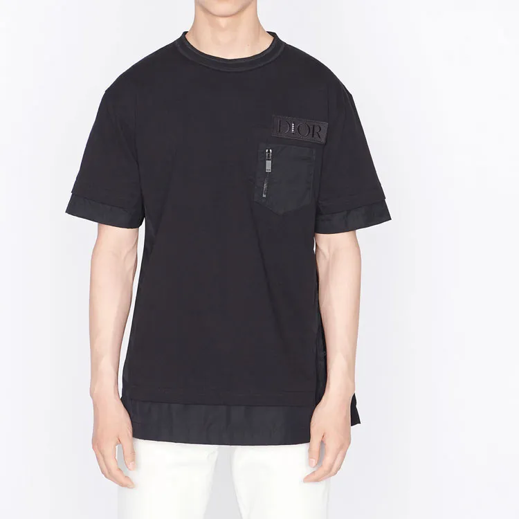 DIOR x Sacai T Shirt Men's Black-3