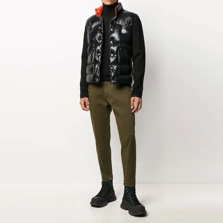 Moncler Down Jackets Men Black-2