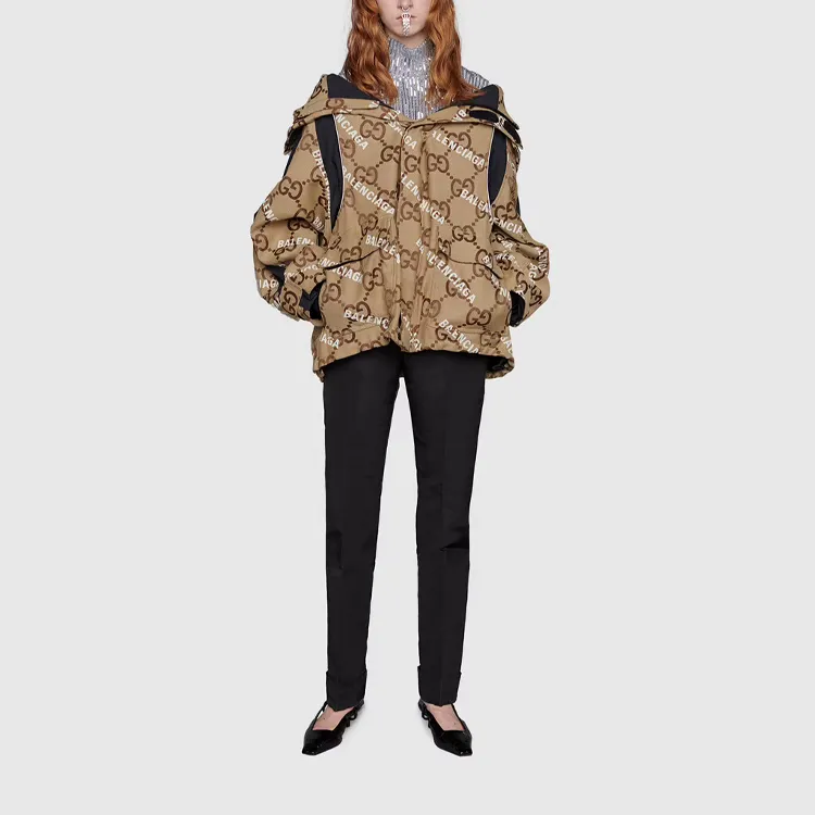 GUCCI X Balenciaga The Hacker Project Jumbo Gg Jacket-1
