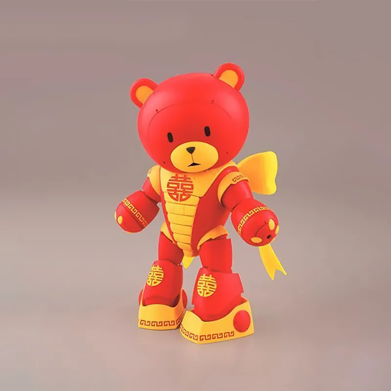 BANDAI Gundam Other Characters BF/BD 1/144 Base Limited Gundam Build Fighters Bearggi III Ver. Joy Model Kits-1