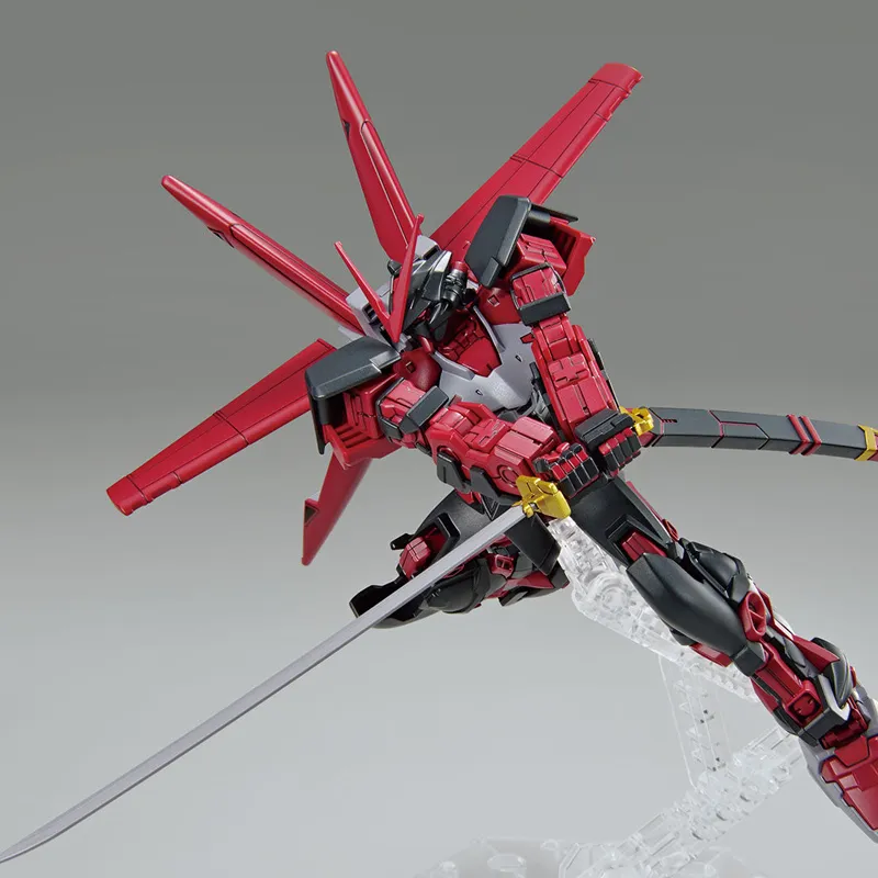 BANDAI Gundam Astray Collection HG 1/144 Gundam Breaker Battle Record Heretic Gundam Red Reverse Model Kits 13cm-1