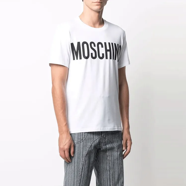 MOSCHINO Logo Print T shirt-1