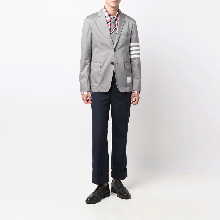 THOM BROWNE Rwb Stripe Tailored Trousers-1