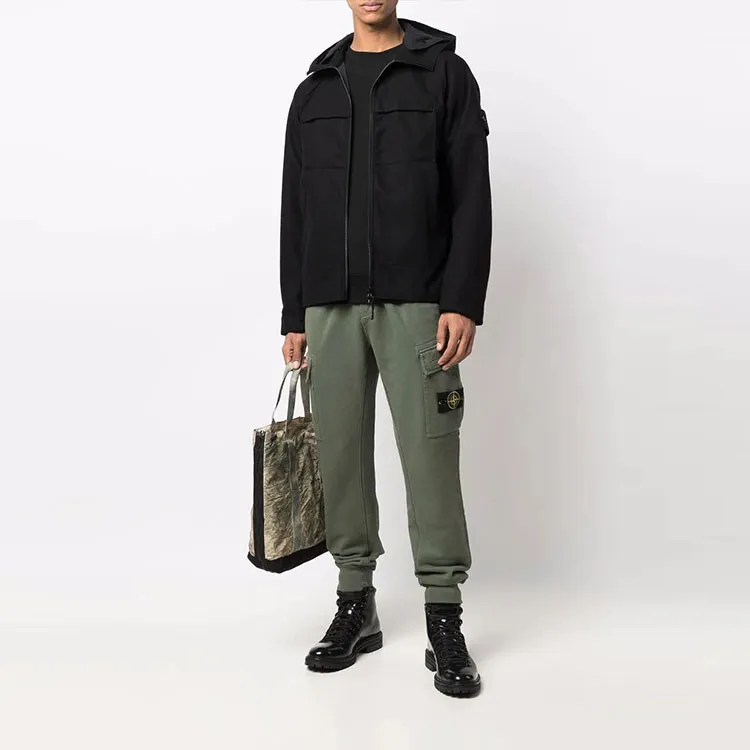 STONE ISLAND Cargo Pants Men Army Green-1