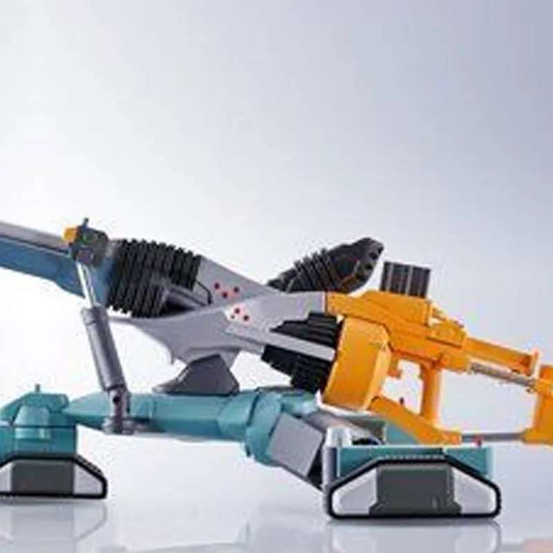 BANDAI Robot Spirits Rebuild Of Evangelion Operation Yashima Reproduction Positron Cannon +Esv+Type G Components Action Figure Yellow-2