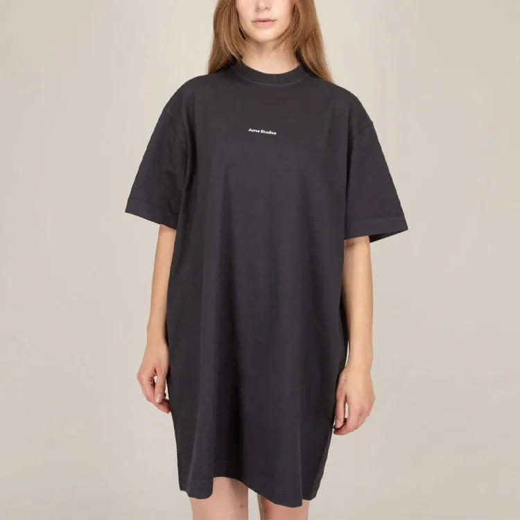 Acne Studios Short Sleeved Dresses Women's Black-3