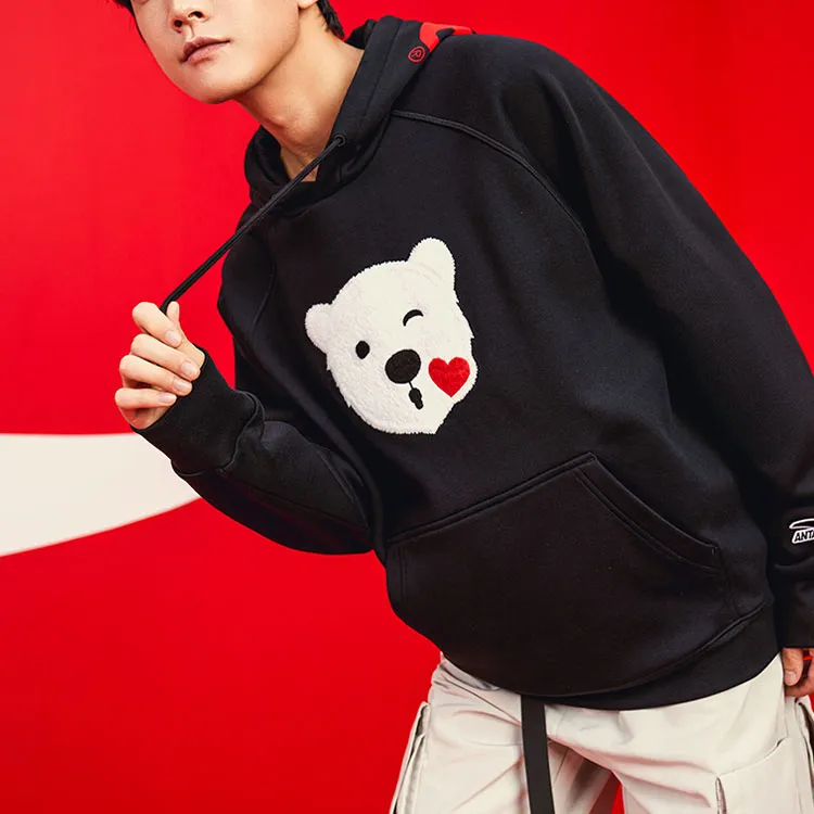 Anta Life Collection Sweatshirt Men's Black-6