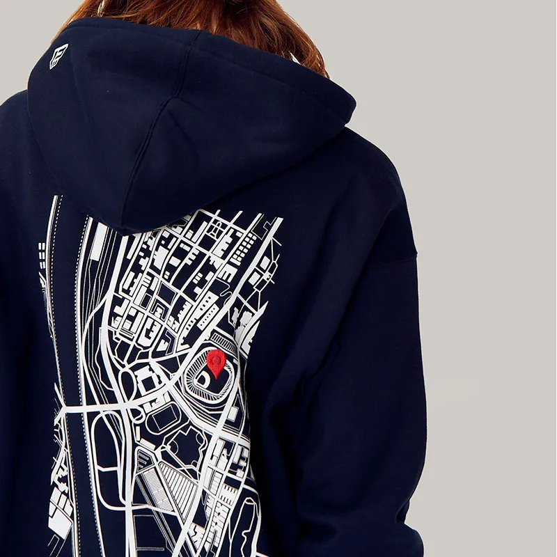 New Era Sweatshirt Winter Unisex Marine Blue-5