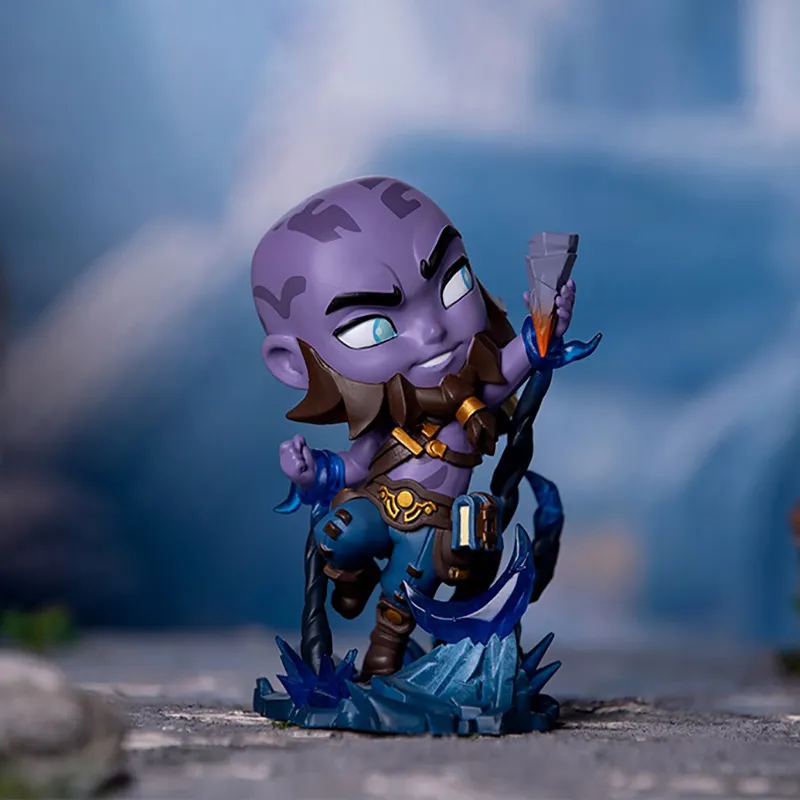 LEAGUE OF LEGENDS Ryze, The Rune Mage LOL League Of Legends, Ryze, The Rune Mage, 12cm Chibi Figures-3