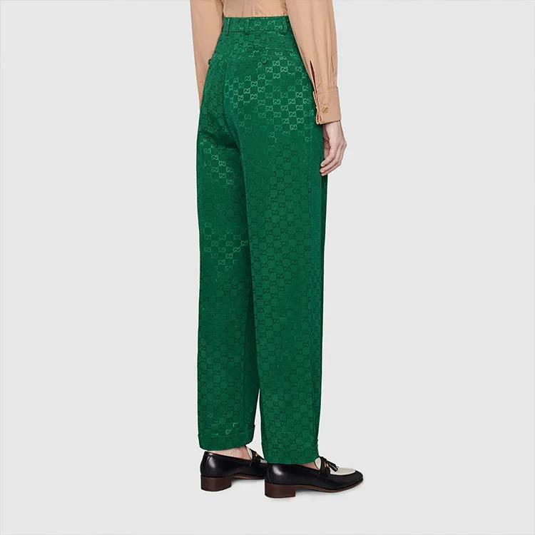 GUCCI Gg Supreme High Waist Pants-3