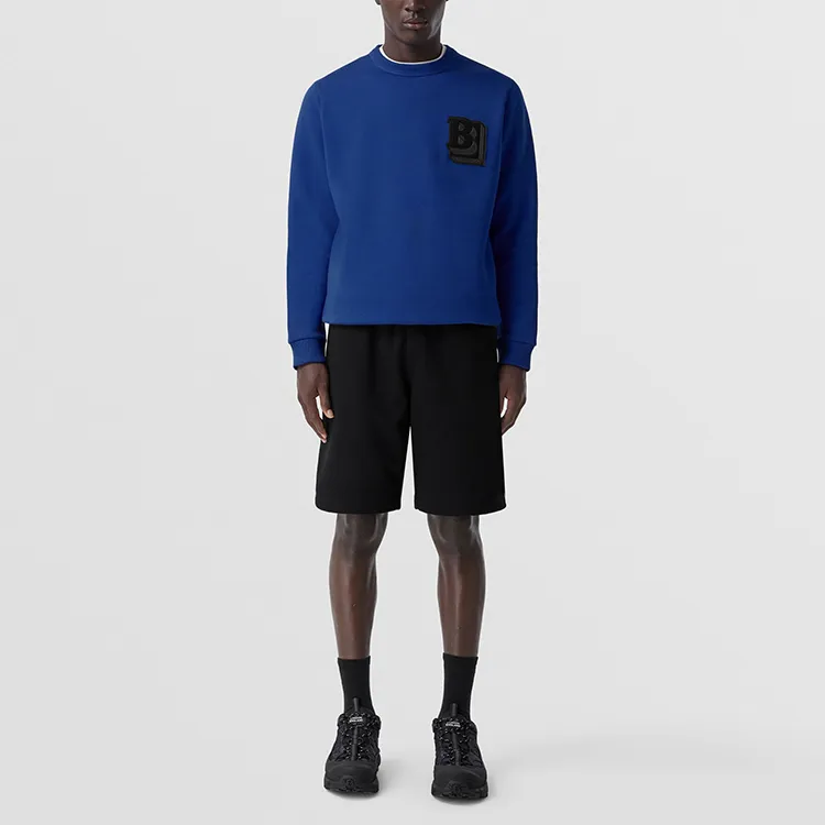 Burberry Sweatshirts Men Blue-1