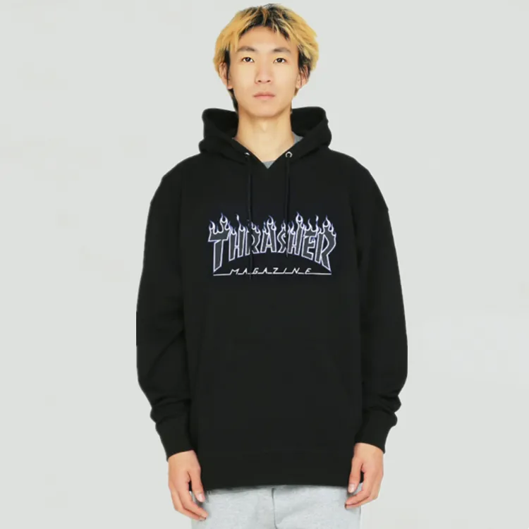Thrasher Sweatshirts Unisex Black-2