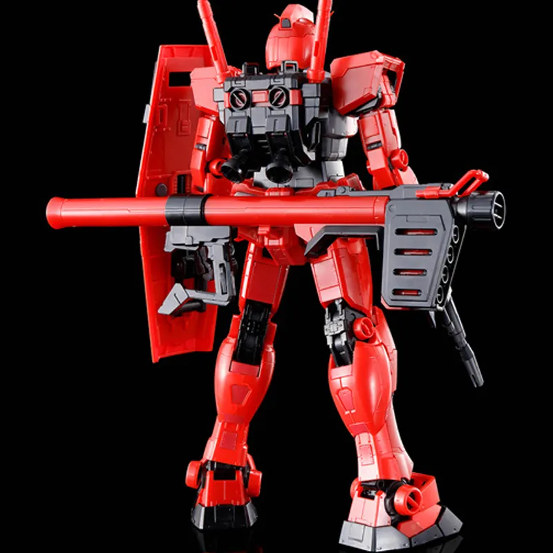 BANDAI RG Mobile Suit Gundam RX 78 2 Gundam & Strike Gundam Set Gundam World Comparison Color Scheme Model Kits 13cm-2