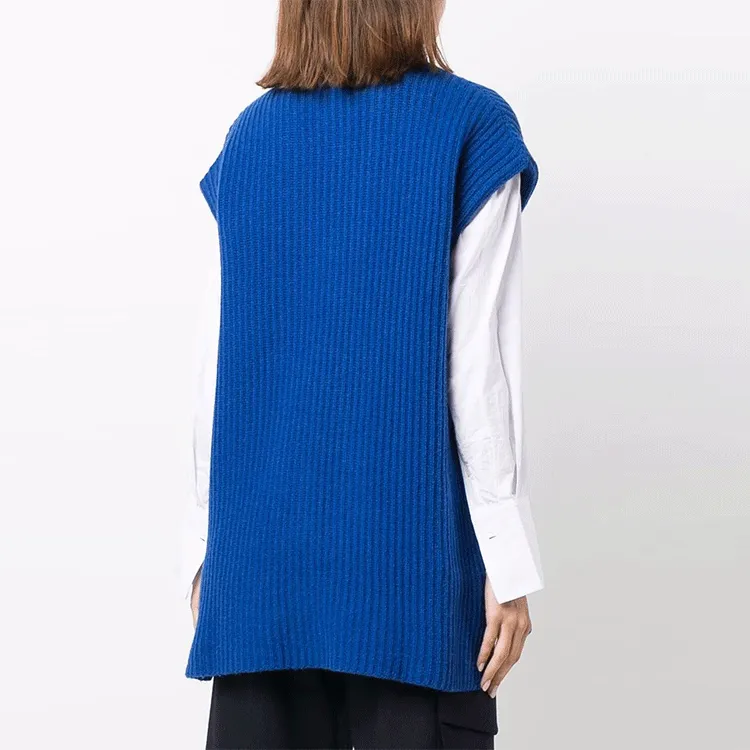 GANNI Loose Fit Sweater Women's Blue-2