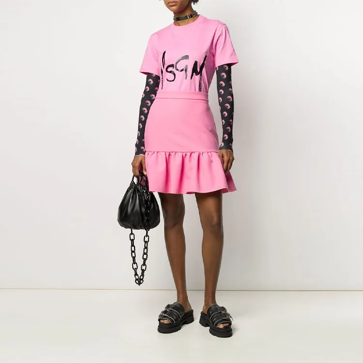 MSGM T Shirts Women's Pink-1