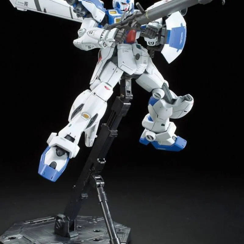 BANDAI RE 1/100 Mobile Suit Gundam 00 83 Stars' Memories GP04 Gundam Model Kits 18cm-1