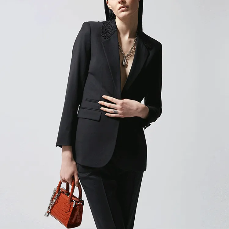 THE KOOPLES Business Suits Women's Black-3