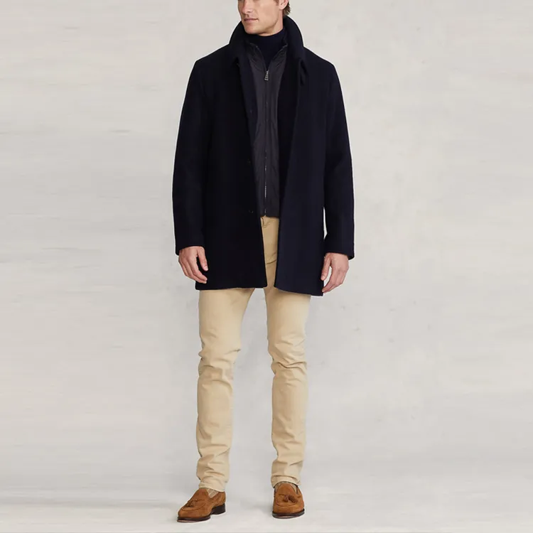 Polo Ralph Lauren Coats Men Marine Blue-2