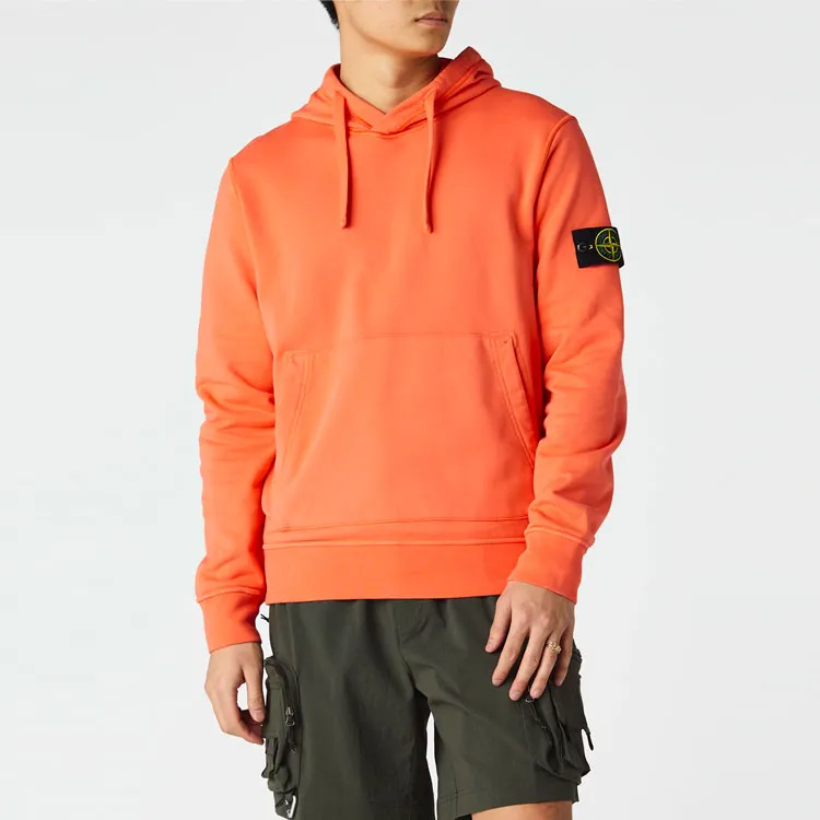 STONE ISLAND Compass Patch Drawstring Hoodie-2