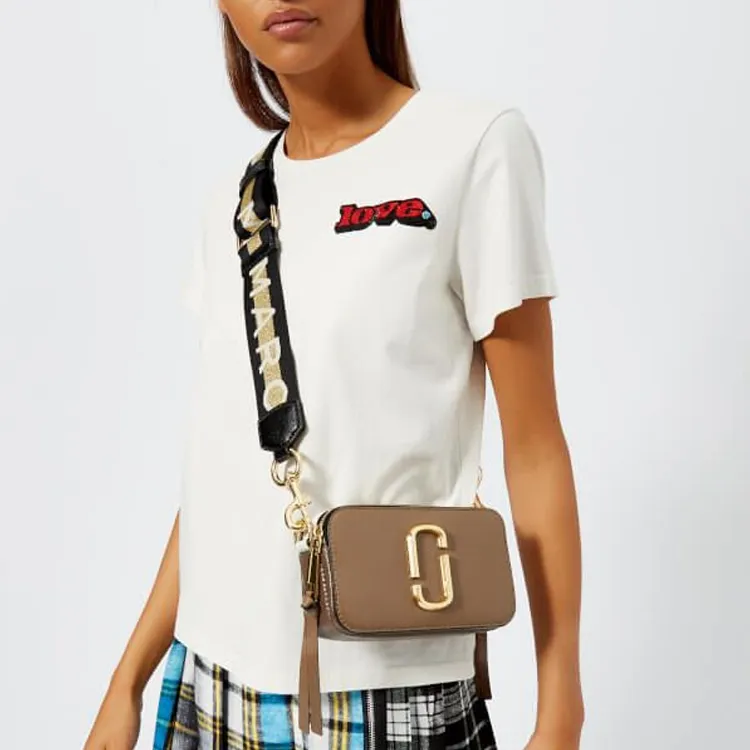 MARC JACOBS The Snapshot Camera Bag French Grey/Multi-6