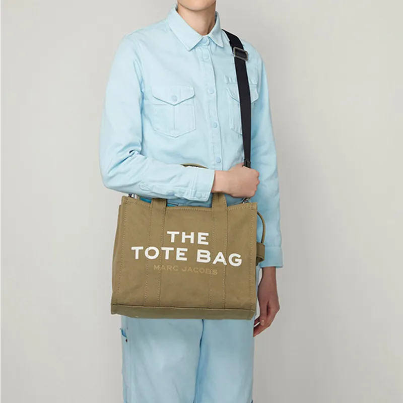 MARC JACOBS The Tote Bag Medium Slate Green-7