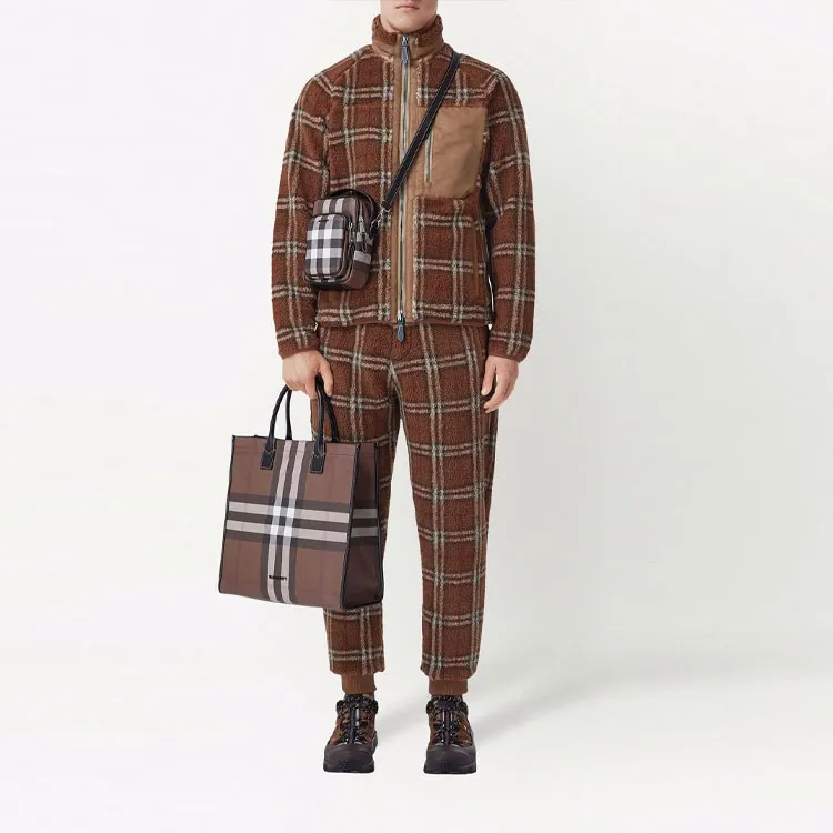 Burberry Stand Collar Jackets Men's Brown 8047868-A9011-2
