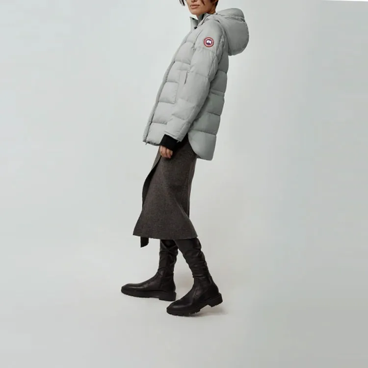 Canada Goose Alliston Series Down Jacket Women's Moonstone Gray-1
