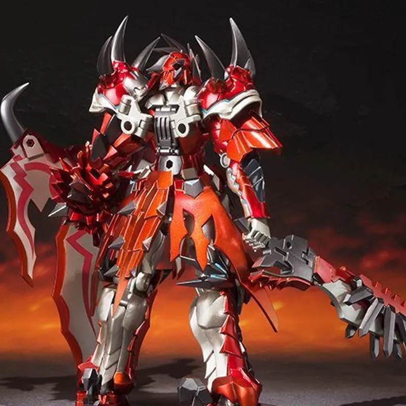 BANDAI Super Alloy Overall Monster Hunter G Class Transform Rathalos Assembled Models 15cm-1